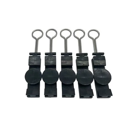 Abrazadera de alambre de caída de plástico